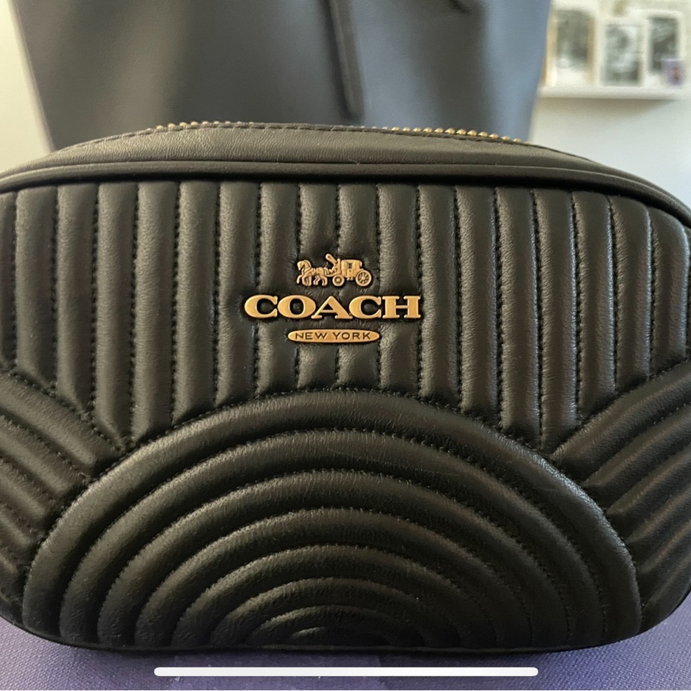 Coach Belt Bag with Deco Quilting